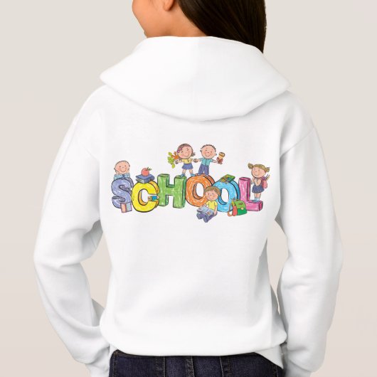 sweat - shirt à capuche enfant (Dos)