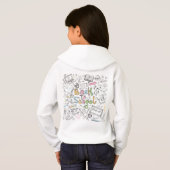 sweat - shirt à capuche enfant (Dos entier)
