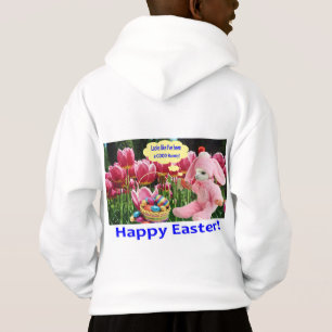 sweat - shirt à capuche enfants. Joyeux Pâques. al
