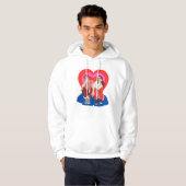 Sweat - shirt à capuche et Sweatshirt (Devant entier)