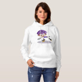 Sweat - shirt à capuche femme Rollerblader (Devant entier)