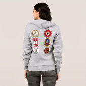 SWEAT - SHIRT À CAPUCHE - Femmes de plus de 2 ans (Dos entier)