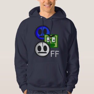 SWEAT - SHIRT À CAPUCHE FF "Trio"