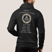 Sweat - shirt à capuche Freemason (Dos)