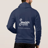 Sweat - shirt à capuche Full-Zip Bella+Canvas pour (Dos)