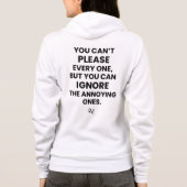 Sweat - shirt à capuche Full-Zip : Can't Please Ev (Dos)