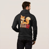 Sweat - shirt à capuche Full-Zip : Faites-moi conf (Dos entier)