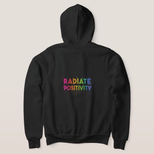 sweat - shirt à capuche Full-Zip "Radiate Positivi (Couchage Retour)