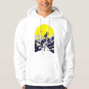 sweat - shirt à capuche funky