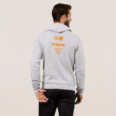SWEAT - SHIRT À CAPUCHE GAMAN Full-Zip (Dos entier)