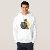 Sweat - shirt à capuche général de l'Armée (Devant entier)
