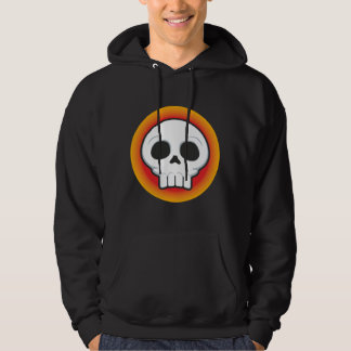 Sweat - shirt à capuche génial de crâne