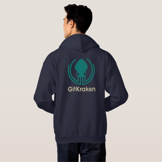 Sweat - shirt à capuche GitKraken (Dos entier)