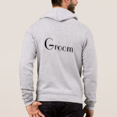 Sweat - shirt à capuche Groom (Dos)