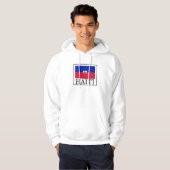 Sweat - shirt à capuche Haïti (Devant entier)