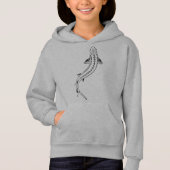 SWEAT - SHIRT À CAPUCHE -HOODY -POISSON DE STURGEO (Devant)