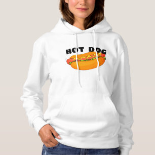 Sweat - shirt à capuche Hot Dog - Drôle Sweatshirt