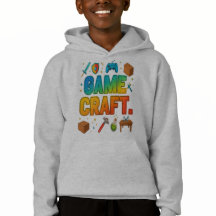 Sweat - shirt à capuche Jeu Craft Retro Gamer