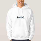 Sweat - shirt à capuche justifié (Devant)