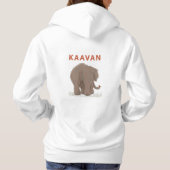 Sweat - shirt à capuche KAAVAN (Dos)