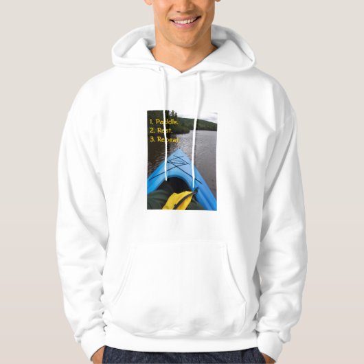 SWEAT - SHIRT À CAPUCHE, Kayaking (Devant)