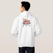 Sweat - shirt à capuche Las Vegas Fairies (Dos entier)