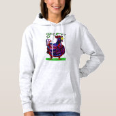 Sweat - shirt à capuche libre de coq de gamme (Devant)