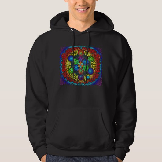 Sweat - shirt à capuche masculin de Metatron (Devant)