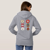 SWEAT - SHIRT À CAPUCHE MCU - Femmes (Dos entier)