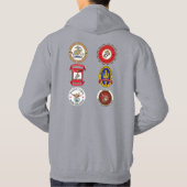 SWEAT - SHIRT À CAPUCHE MCU - Hommes (Dos)