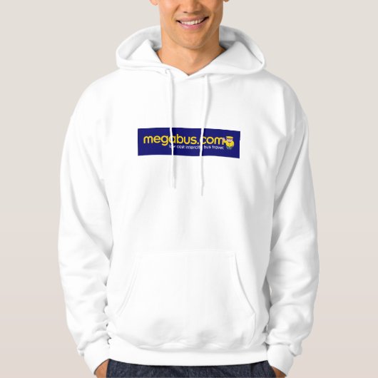Sweat - shirt à capuche Megabus (Devant)