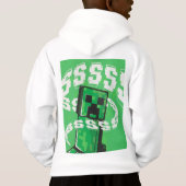 Sweat - shirt à capuche Minecraft™ riche en coton (Dos)