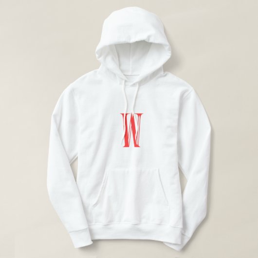 SWEAT - SHIRT À CAPUCHE MM 'W' (Design devant)