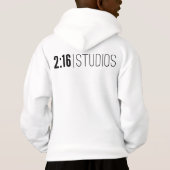 Sweat - shirt à capuche moderne d'enfants de 2h16 (Dos)