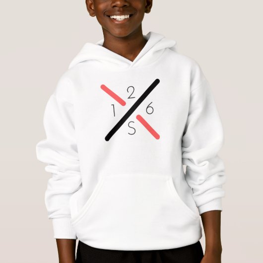 Sweat - shirt à capuche moderne d'enfants de 2h16 (Devant)