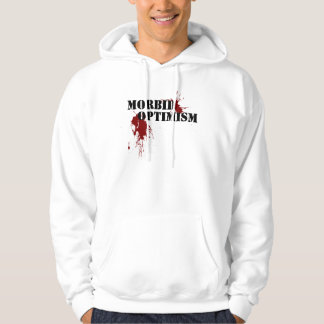 Sweat - shirt à capuche morbide d'éclaboussure