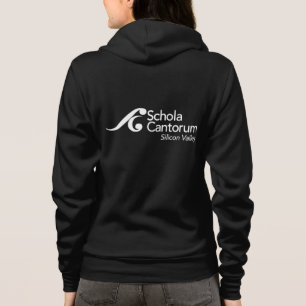 Sweat - shirt à capuche noir de Schola Cantorum
