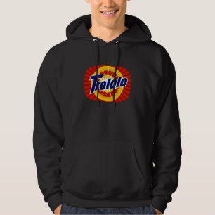 Sweat - shirt à capuche noir de Trololo TeeVee