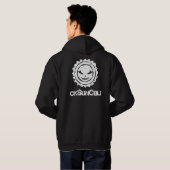 Sweat - shirt à capuche noir d'oublie de Sun (Dos entier)