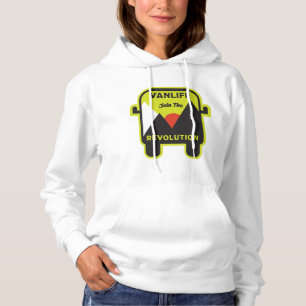 Sweat - shirt à capuche nomade Best van life