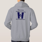 Sweat - shirt à capuche nommé de MadCast (Dos)