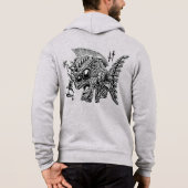 Sweat - shirt à capuche Osakana2022 (Dos)