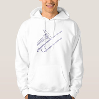 Sweat - shirt à capuche ou chemise de trombone