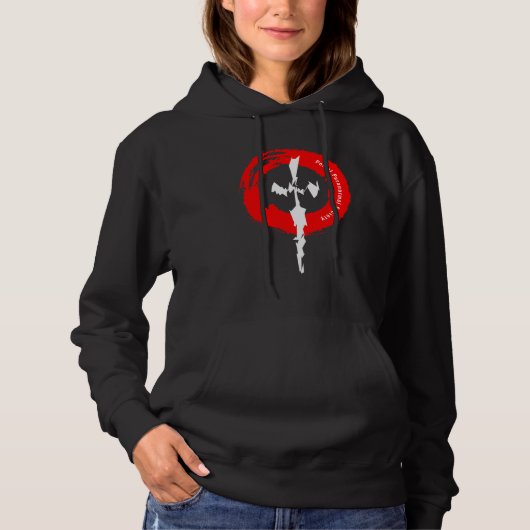 Sweat - shirt à capuche paranormal du pull des (Devant)