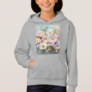 Sweat - shirt à capuche Pastel Spring pour enfants