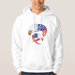 Sweat - shirt à capuche patriotique masculin