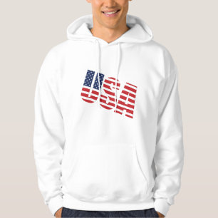 Sweat - shirt à capuche patriotique masculin