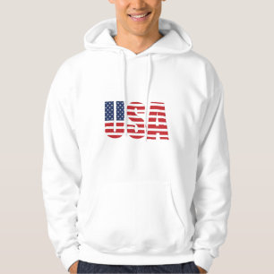 Sweat - shirt à capuche patriotique masculin