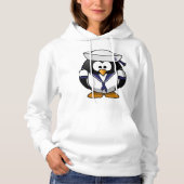 Sweat - shirt à capuche Penguin Sailor (Devant)