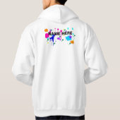 Sweat - shirt à capuche personnalisable (Dos)
